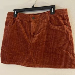Sanctuary Womens Corduroy Mini Mini Skirt
